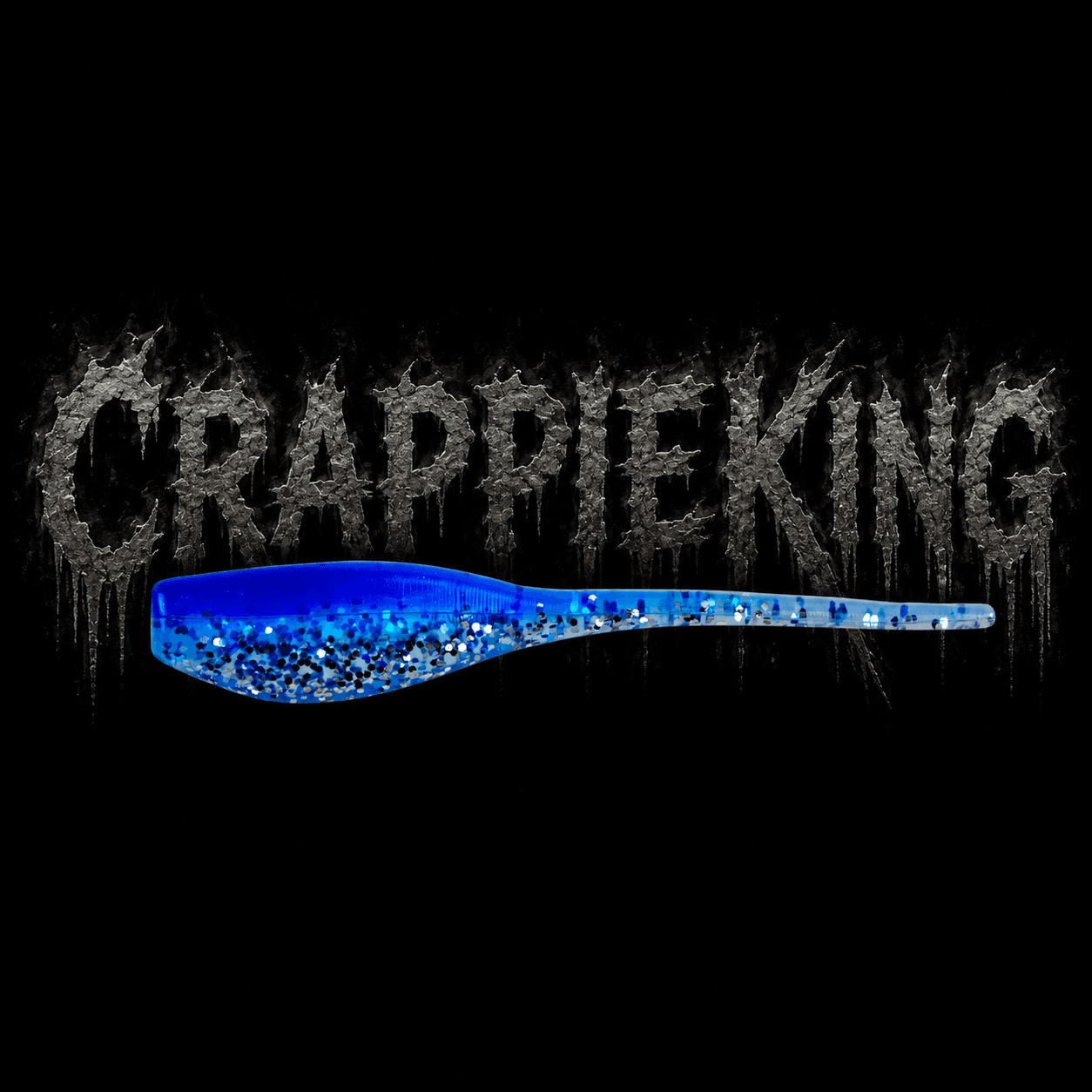 Blue Chrome - 2" Baby Shad